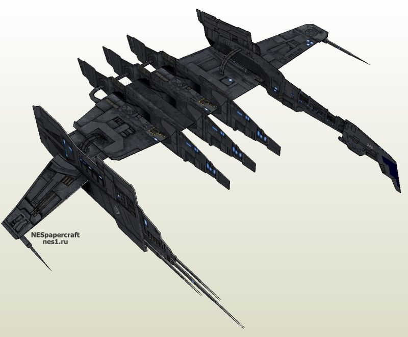 Скачать контурную модель KESTREL /EVE online