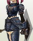 Бумажная модель. Гномка AXI =LineAge 2=